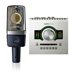 Universal Audio Apollo Twin USB with AKG C214 Condenser Mic