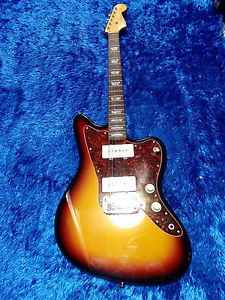 Fender Japan Jazzmaster CIJ P serial JM-66 upgrades! NICE w/gigbag 10-3