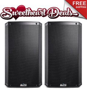 PAIR (TWO) Alto Professional TS212 1100-WATT 12-INCH 2-WAY POWERED LOUD SPEAKERS