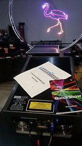 RGB Laser show Projector 4-Watt US Legal with Pangolin Quickshow