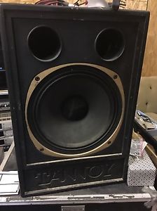 Vintage Pair of Tannoy Lynx 12" Dual Concentric Speakers