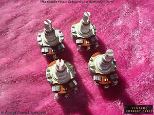 Vintage 1959 Gibson Les Paul Standard 500k Centralab Pot Set Burst Harness 1958