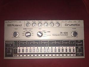 Roland TR-606 Drum Machine w/ Quicksilver OS Upgrade & Individual Outputs Mod