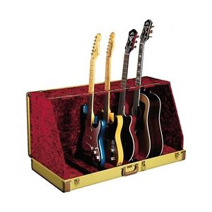 Fender Stage Seven Guitar Stand Case, Tweed. Brand New