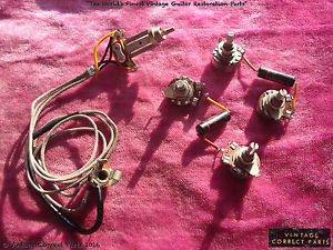 Vintage 1960 Gibson Les Paul PAF Wiring Harness Standard Burst CENTRALAB 1959 !