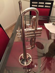 Bach Silver Finished Trumpet w/ Case