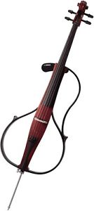 YAMAHA Japan Silent Electric Cello SVC110S Brown Soft Case, Headphones & Cable