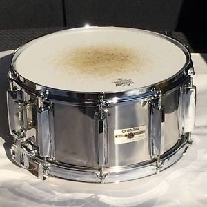 Used! YAMAHA SD-970A Vintage Chrome Snare Drum 14"x7" Made in Japan Discontinued