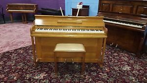 Small,Vintage,Oak, "Kemble Minx"  Overstrung PLAYING ON YOU TUBE. Can  Deliver.