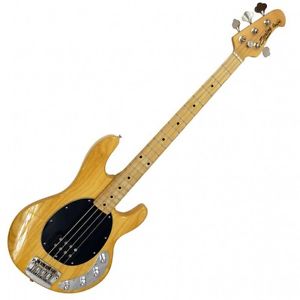Sterling by Music Man RAY 34 Natural Ash Body Used Electric Bass Guitar Japan