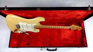 1973 Fender Stratocaster, orginal vintage, blonde/olympic white, mit 9 Videos
