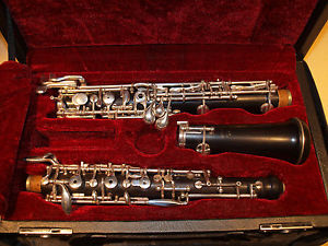 Gordet oboe full conservatory with left F, low Bb, and 3rd octave