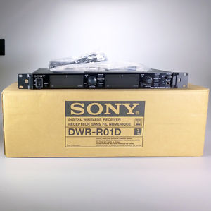 NEW Sony DWR-R01D33 Digital Wireless Receiver for DWR-S01D / DWT-B01 Ch. 33-40