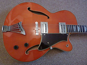Peerless Electra Archtop Semi Acoustic,Great Condition, Orig Hard Case,Plays A1!