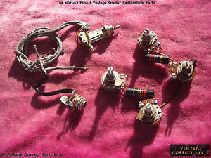 Vintage 1959 Gibson Les Paul PAF Wiring Harness Standard Burst CENTRALAB 1960 !!