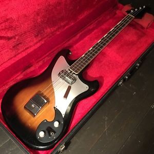ZEN-ON EB-15 Vintage Electric Bass 1960's Sunburst Free Shipping Made in Japan
