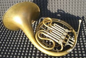 Unique Ed Kruspe Erfurt French Horn (with stopping valve)
