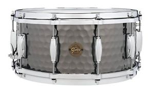 Gretsch Full Range Snare 14''x6,5'' - Hammered Black Steel