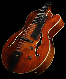 Eastman AR680CE John Pisano Archtop Electric Guitar Classic Finish