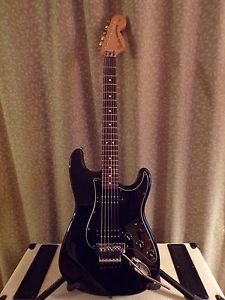 1998 Fender Stratocaster Deluxe Series HH w/ Floyd Rose - Rare Large Headstock