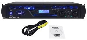 Peavey IPR2 3000 DSP 3,000 Watt Power Amp w/EQ, Crossover, Delay Settings