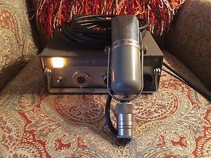 Vintage Classic SONY C37a 1961 Tube Mic with CP3 PS Fully Checked by Peluso Labs