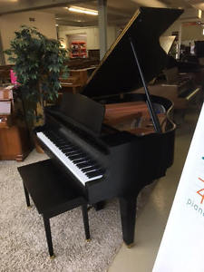 1989 Kawai GE-1 Ebony 5'1" Baby Grand Piano SN#1869469