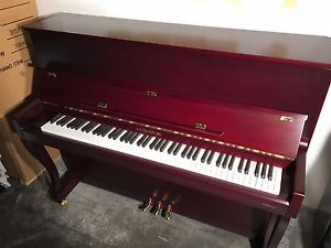 Kingsburg KU-120 Professional 48" Upright Piano - Mahogany Satin Finish