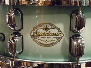TAMA Starclassic Maple Snare Drum Light Jade Burst 14 x 5.5  from JAPAN F/S