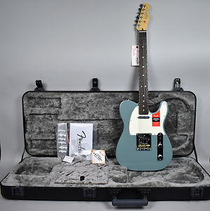 2016 Fender American Professional Telecaster Sonic Gray Electric Guitar w/OHSC