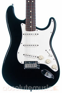 Fender American Standard Stratocaster Electric Guitar, Black (Pre-Owned)