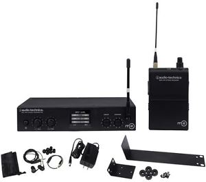 Audio Technica M2 (L) Live Sound Wireless In-Ear Audio Monitor System+Headphones