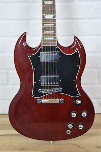 Gibson SG Standard Heritage Cherry w/ hard case Excellent!-used electric guitar