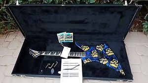 2005 Jackson Custom Shop KE2 Mike Learn Concept Checker Skulls Kelly Guitar!