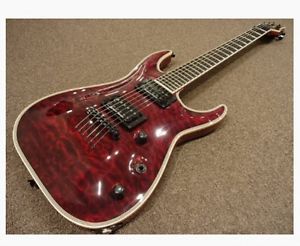 EDWARDS E-HR-145 NT/QM Black Cherry w/soft case Free shipping Guiter #Q544