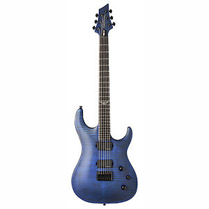 Washburn PXM200AFTBLM Parallaxe Carved Top  Electric Guitar Trans Blue Matte