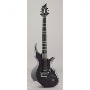 Edwards E-AN-137FR See Thru Black 648Mm Scale Electric Guitar Gift From Japan