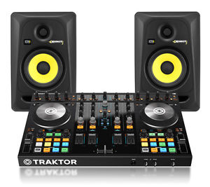 Native Instruments Traktor Kontrol S4 mk2 and KRK RP5 Bundle (NEW)