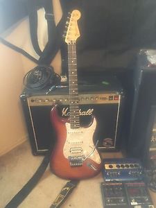 Fender MIM Standard Plus Top Floyd Rose Stratocaster HSS Electric Guitar