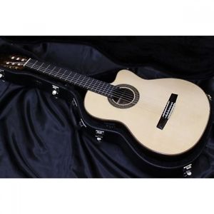 Valencia CG-50CE w/hard case Acoustic guitar From JAPAN Free shipping #H119