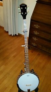 VEGA SS-5 FOLKLORE LONG NECK BANJO & HSC
