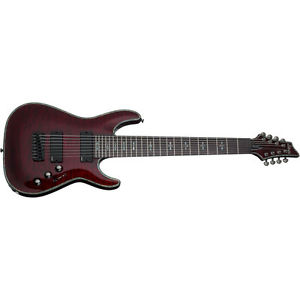 Schecter Hellraiser C-8 Black Cherry BCH *New* 8-String Electric Guitar C8 C 8