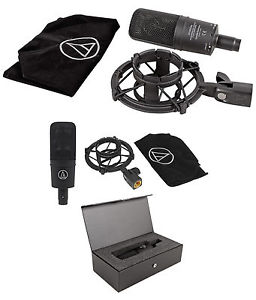 Audio Technica AT4033/CL Cardiod Condenser Microphone AT4033CL+AT4040 Mic