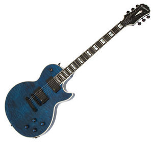 Epiphone Prophecy Les Paul Custom Plus EX Outfit - E-Gitarre - Blau