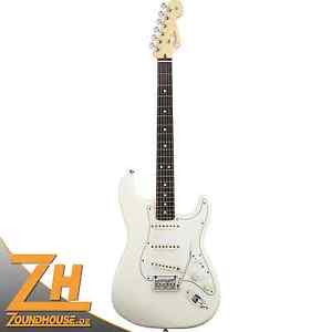 Fender American Standard Stratocaster RW Olympic White inkl. Koffer