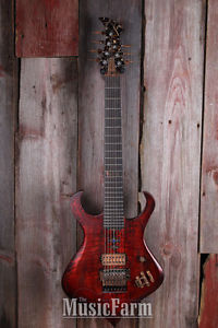 Jon Hill Bootleg Guitars Rojak 7 String Electric Guitar Cleveland USA w Case