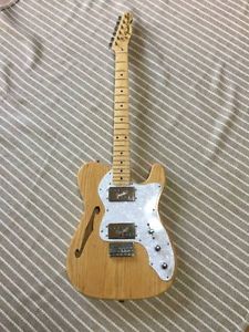 Used! Fender Japan Thinline Telecaster Natural 6way Made in Japan 2004-2006