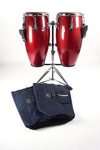 Sonor Latino Conga Set Red Sparkle inkl. Ständer und Taschen 45% Reduziert!!!