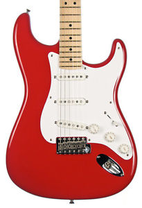 Fender Eric Clapton Stratocaster E-gitarre, Torrino Rot (gebraucht)