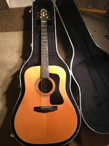 Guild DV52 Made is Rhode Island May Need Repair, ATA case, Pickup + Preamp